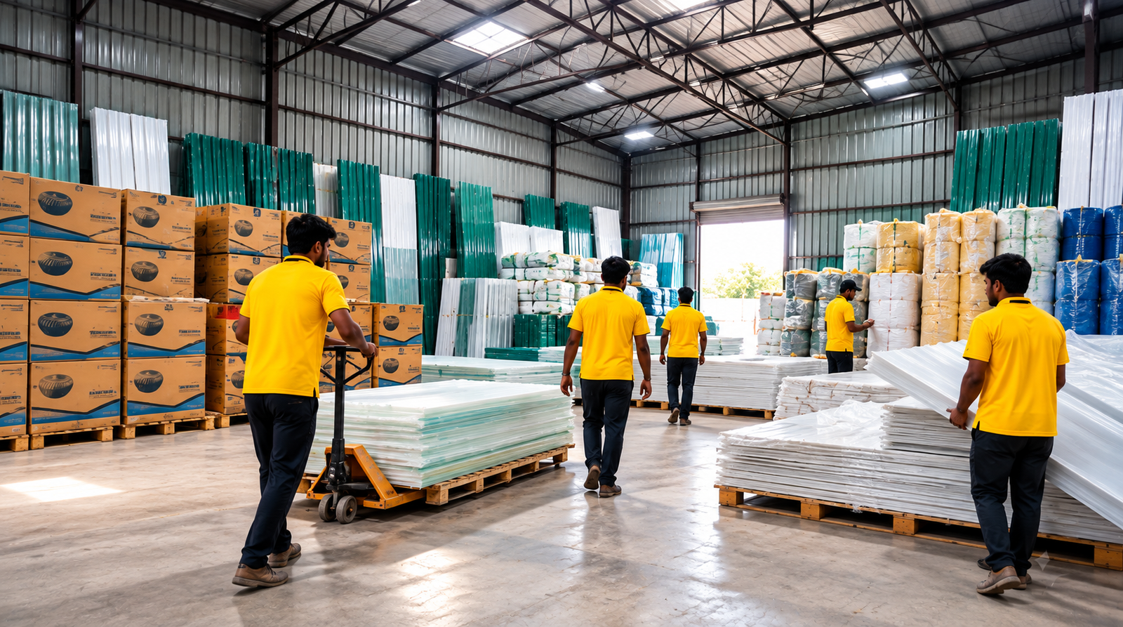 Dynatec Warehouse Roofing Project